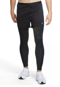 Mallas para correr Nike Run Division Dri-FIT Hybrid Negras Hombre