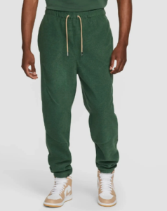 Pantalones Jordan Flight Heritage Mens Workout Pants Green