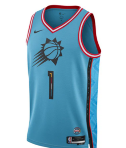 Camiseta NBA Nike Phoenix Suns NBA Devin Booker #1 Dri-Fit Swingman