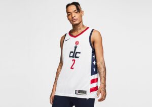 CAMISETA NIKE NBA WASHINGTON WIZARDS JOHN WALL CITY EDITION SWINGMAN JERSEY WHITE