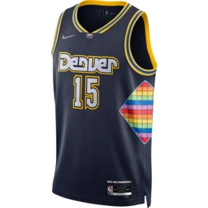 Camiseta NBA Denver Nuggets Nikola Jokic 'City Edition' Mixtape MMT Jersey 75 Aniversario