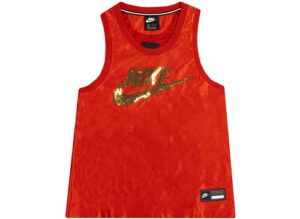 Camiseta Nike Sportswear Icon Clash Tank 'Black/Metallic Gold' RARE
