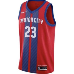 Nike NBA Detroit Pistons Rojo Jersey Griffin Motor City  Hombre