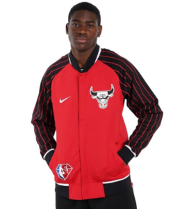 Chaqueta Nike NBA Chicago Bulls Therma Flex Edition Diamond 75 TH Aniversary - UNIVERSITY RED/BLACK/WHITE
