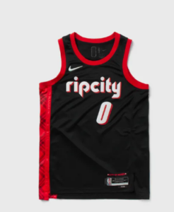 Nike SWINGMAN JERSEY PORTLAND  BLAZERS - DAMIAN LILLARD 75 ANIVERSARIO