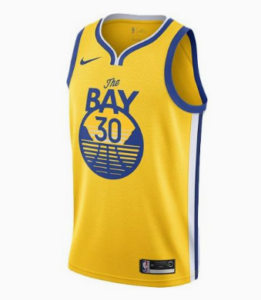 Camiseta Nike NBA Stephen Curry  State Warriors  Swingman