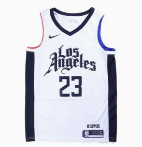 Nike Camiseta/Chaleco de baloncesto NIKE NBA City Limited SW Fan Edition, temporada 19-20, Los Angeles Clippers n.° 23