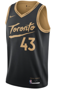 Camiseta Swingman Pascal Siakam Torono Raptors City Edition 2020