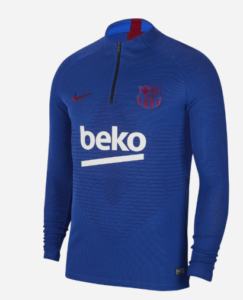 Camiseta larga de entrenamiento   FC Barcelona VAPORKNIT NIKE  2019/20