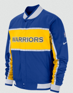 CHAQUETA NIKE NBA GOLDEN STATE WARRIORS COURTSIDE ICON JACKET RUSH BLUE