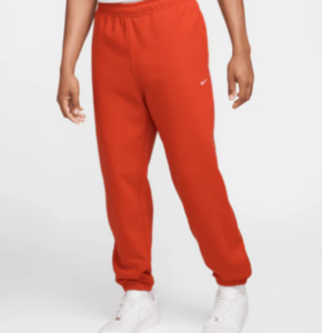 Nike Solo Swoosh Men's Fleece rojo