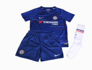 Conjunto Nike Chelsea Londyn Home para niños pequeños