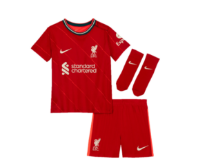 Equipacion  Nike Liverpool FC para bebes 2021/22