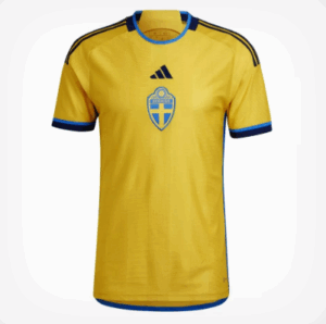 Camiseta Oficial Adidas Suecia Primera Equipación 2024.