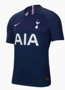 Camiseta Oficial Nike Tottenham Hotspur Segunda Equipación 2019/2020. pro