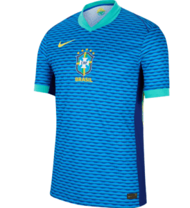 Camiseta Oficial Nike Brasil Segunda Equipación 2024.