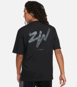 Camiseta Air Jordan x Zion Williams Tee Black