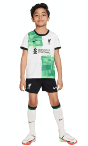 Kit Nike Segunda equipación para niños Liverpool FC 2023/24