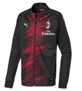 Chaqueta de chándal Puma para niños Milan AC Pre Match