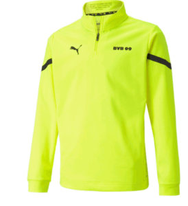 Sudadera prematch Puma para niños Borussia Dortmund 2021/22