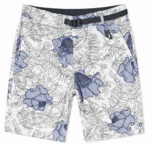 NikeLab Floral Short White, Dark Obsidian & Black