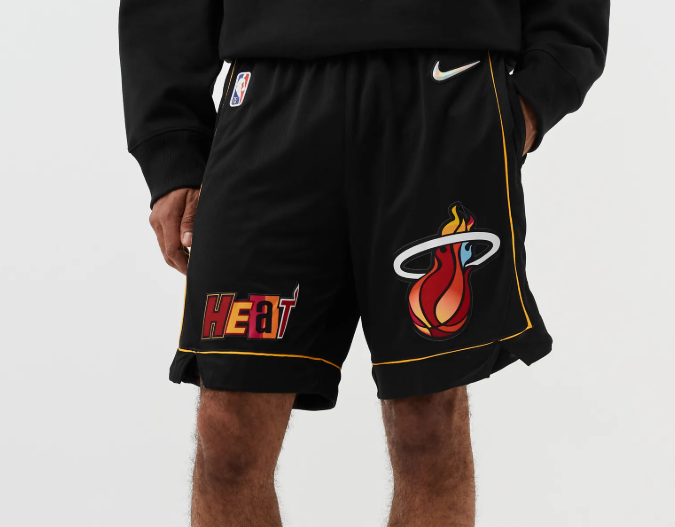 Nike Miami Heat City Edition NBA Edicion Diamond Shorts